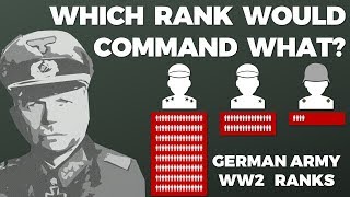 German Ranks What rank commanded which Unit [upl. by Satterlee900]