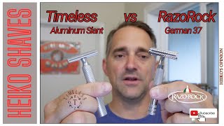 RazoRock vs Timeless  Slant Razors [upl. by Wendye]