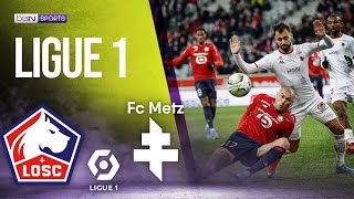 Lille vs Metz  LIGUE 1  HIGHLIGHTS  02182022  beIN SPORTS USA [upl. by Diandra124]