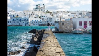 Paros  Naoussa Port Greece  November 2023 [upl. by Tracay]