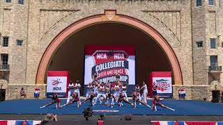 National Championship Cheer Routine  2021 [upl. by Llednol]