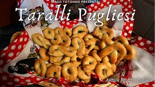 TARALLI PUGLIESI  Ricetta Originale [upl. by Mcmurry]