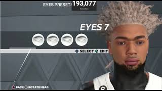 Koster Face Creation current gen nba2k23 [upl. by Lunnete32]