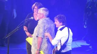 When Im Sixtyfour  Marriage Proposal  Paul McCartney  Albany NY  5 July 2014  Best footage [upl. by Imot289]