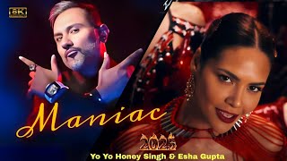 MANIAC  Bonus Track  fromquot Glory  I AM A MANIAC  HONEY SINGH NEW SONG​ esha HydraMusicSong [upl. by Woolley361]