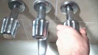 How To Fix A Leaking Bathtub Faucet Quick And Easy [upl. by Lienahs907]