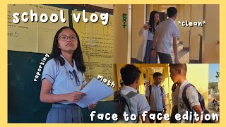 vlog school vlog reupload  meet my classmates  Philippines 🇵🇭 [upl. by Rollet]