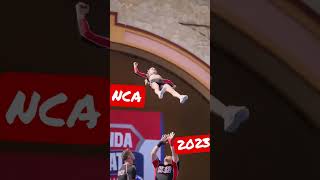 navarro stunting 2023 nca nationals navarro cheer cheerleading [upl. by Eillit783]