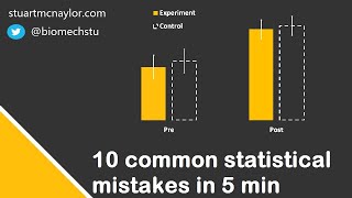 Ten Statistical Mistakes in 5 Min [upl. by Colon381]