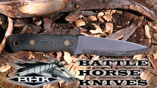 Battle Horse Knives Battlelore Review amp Demo [upl. by Erasmus227]