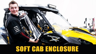 Cab enclosure for CanAm side by side  WPM [upl. by Netsirk668]