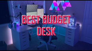 the ULTIMATE budget desk [upl. by Norvell]