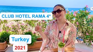 Club Hotel Rama 4 2021 Кемер Бельдиби Турция обзор отеля  клуб отель рама [upl. by Ebsen]