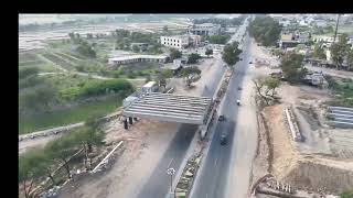 Kharian Sialkot moterway update with drone view [upl. by Divaj71]