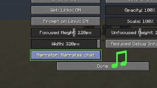 NEW Narrator Voices for Minecraft 112 [upl. by Anihsak]