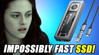 BLAZING FAST External Hard Drive  Yottamaster NVME SSD Encolsure [upl. by Nosyla]