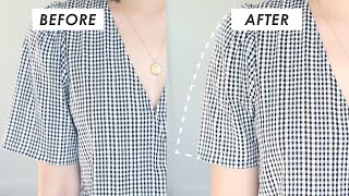 How to Fix Oversized Sleeves and Make Them More Tailored [upl. by Sevart]