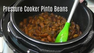 Pressure Cooker Pinto Beans  No Soak Quick Cook Beans  Cosori 2 Quart Electric Pressure Cooker [upl. by Airdnua]