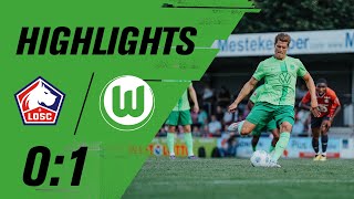 Sieg gegen Lille  Highlights  OSC Lille  VfL Wolfsburg [upl. by Ahsenit990]