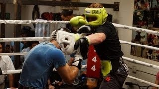 Saul Canelo Alvarez Sparring  Complete amp Unedited [upl. by Eppilihp]