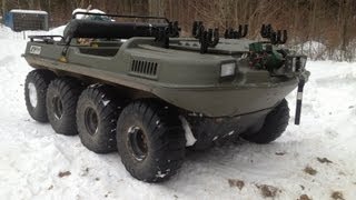 1998 Argo Response Amphibious 8x8 AATV 8 Wheeler [upl. by Mckee893]