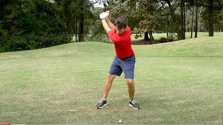 Tom Saguto SlowMotion Golf Swing [upl. by Nicolina]