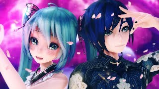 【MMD PV】大江戸ジュリアナイト  Ohedo Julia Night【初音ミク • Kaito】1440p60fps [upl. by Hoes]