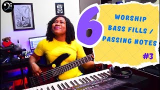 6 Worship Bass Fills03 song see what the Lord has done NathanielBasseyMain  Bass Tutorial [upl. by Niloc]