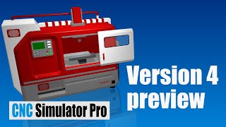 CNC SIMULATOR PRO 4 short preview [upl. by Enomyar]