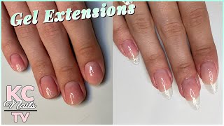 How To Extend Your Nails Using BUILDER GEL  Gel Extensions [upl. by Syck]