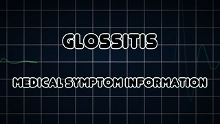 Glossitis Medical Symptom [upl. by Didi]