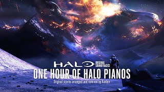 One Hour of Halo Pianos [upl. by December]