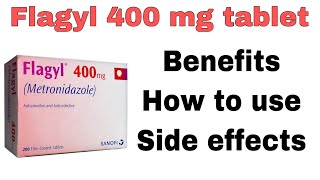 Flagyl 400mg tablets uses Metronidazole How to use flagyl review in w [upl. by Scotty]