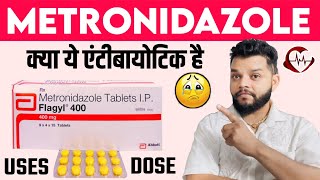 Metronidazole Tablet Uses Mechanism of ActionDose amp Side Effects In Hindi  Metrogyl 400 mg Tablet [upl. by Schreiber780]