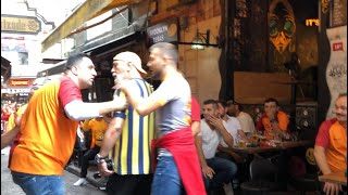 NEVIZADE  UltrAslan against Fenerbahce fan  FIGHTKAVGA [upl. by Kehoe]