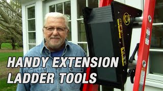 Handy Extension Ladder Accessories [upl. by Ahsie]