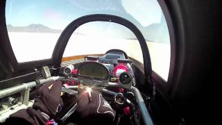 Speed Demon 426 mph Run  Cockpit View [upl. by Drannel]