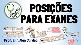 Posições para Exames Enfermagem [upl. by Komarek751]