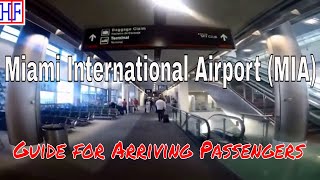 Miami International Airport MIA – Arrivals and Ground Transportation Guide  Travel Guide  Ep1 [upl. by Nbi]