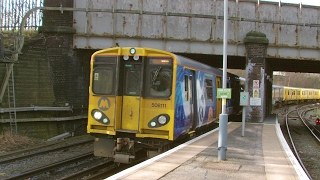 Half an Hour at 216  Birkenhead North Station 1022017  Class 507 508 terminus [upl. by Trebreh283]