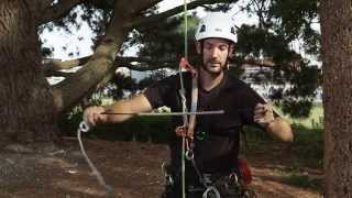 Treekit SRT Tutorials E07  Climbing SRT Using a Knee Ascender [upl. by Ahsieken226]