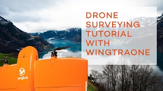 Drone surveying tutorial with WingtraOne  Plan a flight collect images and interact with the drone [upl. by Aihsek]