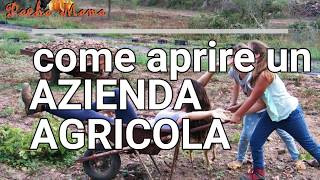 Come aprire un Azienda Agricola informazioni tecniche date dal esperto [upl. by Donaugh]