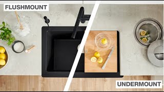 How to install a BLANCO VINTERA undermount kitchen sink [upl. by Tarrance]