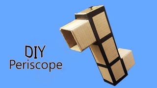 How to make Periscope from cardboard  Science project  DM [upl. by Watts979]