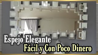 HAZLO FÁCIL MARCO PARA ESPEJO ELEGANTE [upl. by Dionne79]