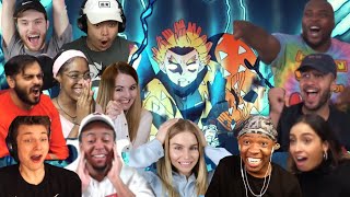 THUNDER CLAP Demon Slayer Kimetsu No Yaiba 17 BEST REACTION COMPILATION [upl. by Jurkoic864]