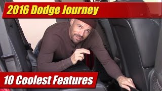 10 Coolest Features 2016 Dodge Journey [upl. by Atrahc563]