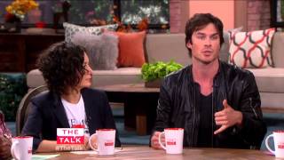 Ian Somerhalder The Talk Interview Full [upl. by Nadbus832]