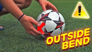 How To Shoot amp Pass Like Di Maria Modric amp Quaresma  Trivela Outside Shot Tutorial [upl. by Cardon]